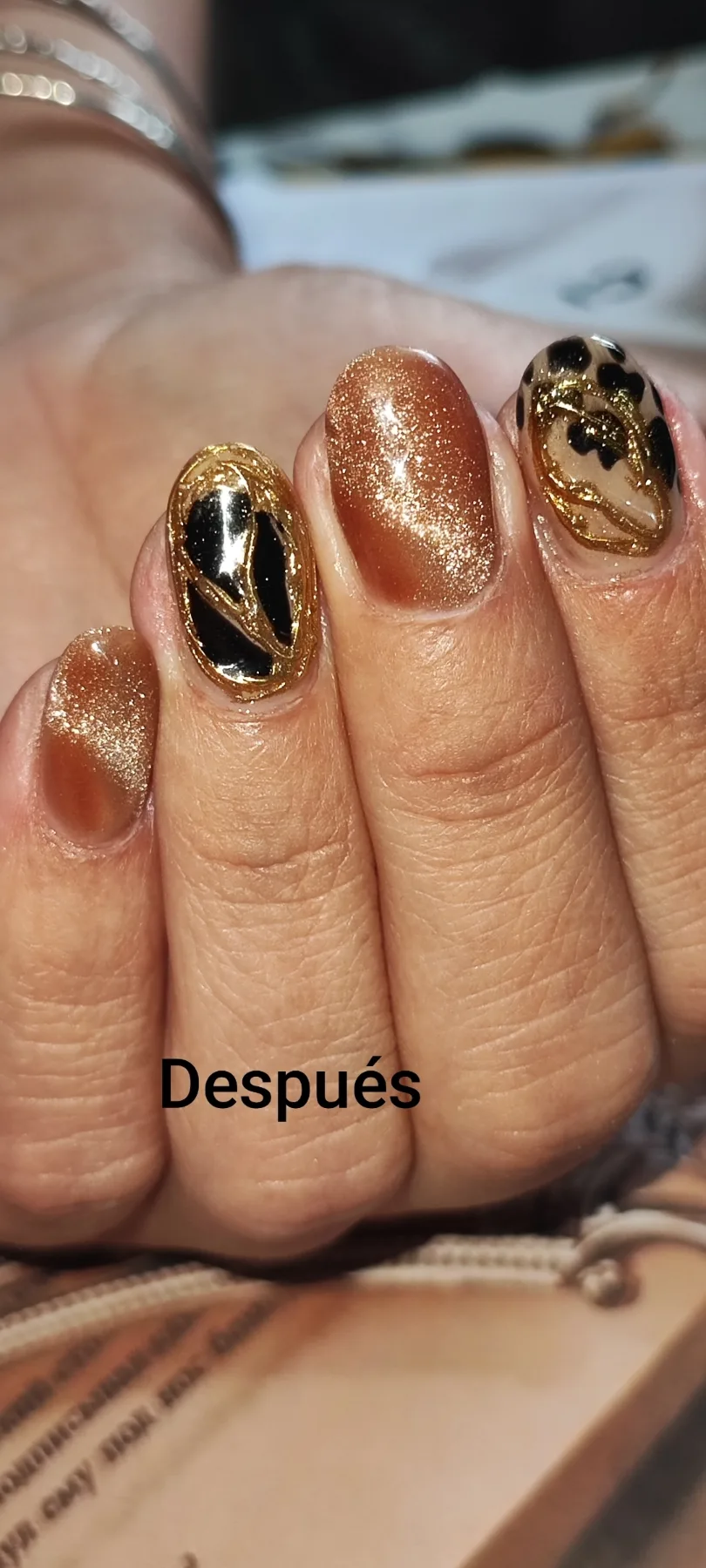 Vista previa de trabajo en uñas